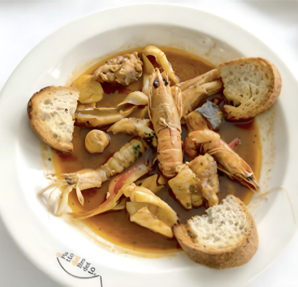 Brodetto alla fanese dello chef Marco Vegliò - Fano - Itinerario della bellezza