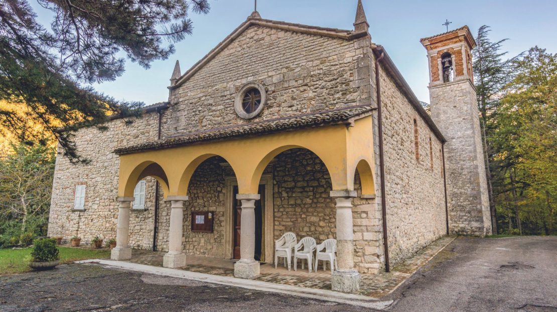 Santuario di Santa Maria in Val d'Abisso - Piobbico - Itinerario della bellezza
