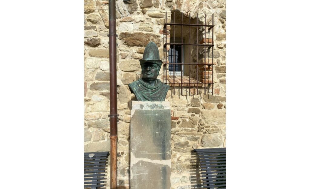 Monte Cerignone - Busto del condottiero