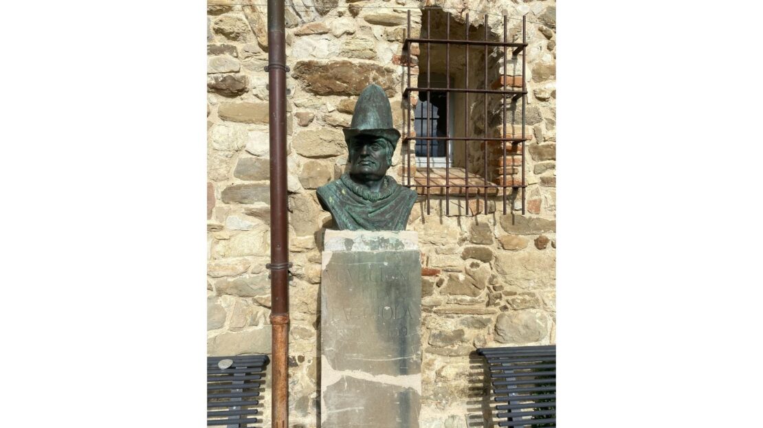 Monte Cerignone - Busto del condottiero